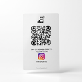 NFC Tap/QR Single Link Card